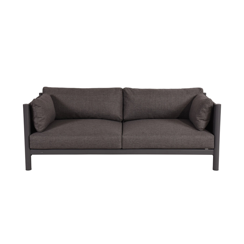 BRAD 2-Seater Outdoor Sofa in Anthracite - BRAFAB | Milola