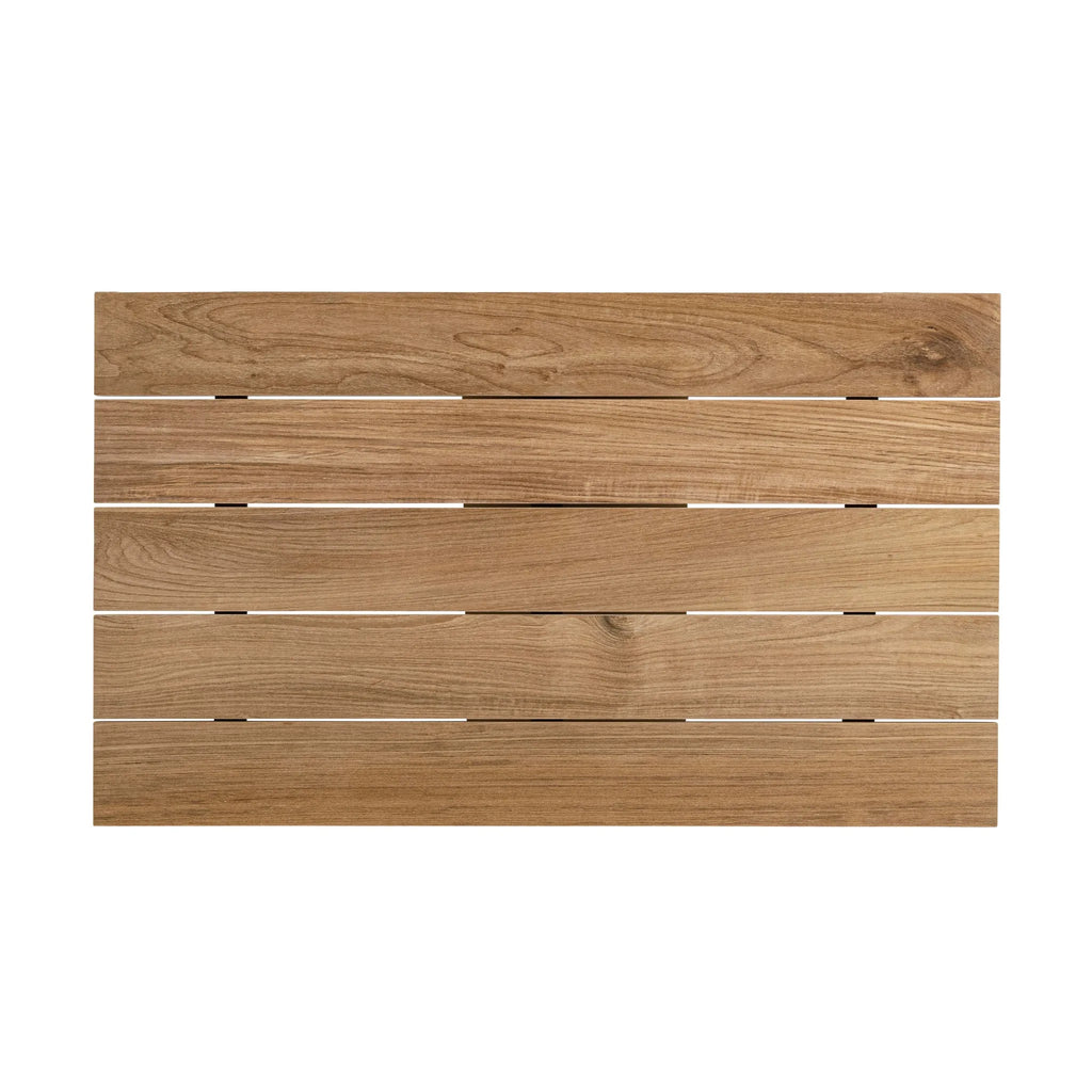 CAMERON Extendable Teak Outdoor Dining Table  in Charcoal - Bizzotto | Milola