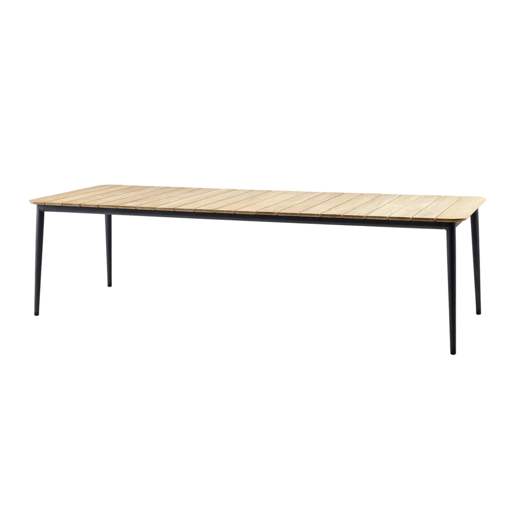 CORE - Outdoor Dining Table - Teak/Aluminium - Cane-Line | Milola