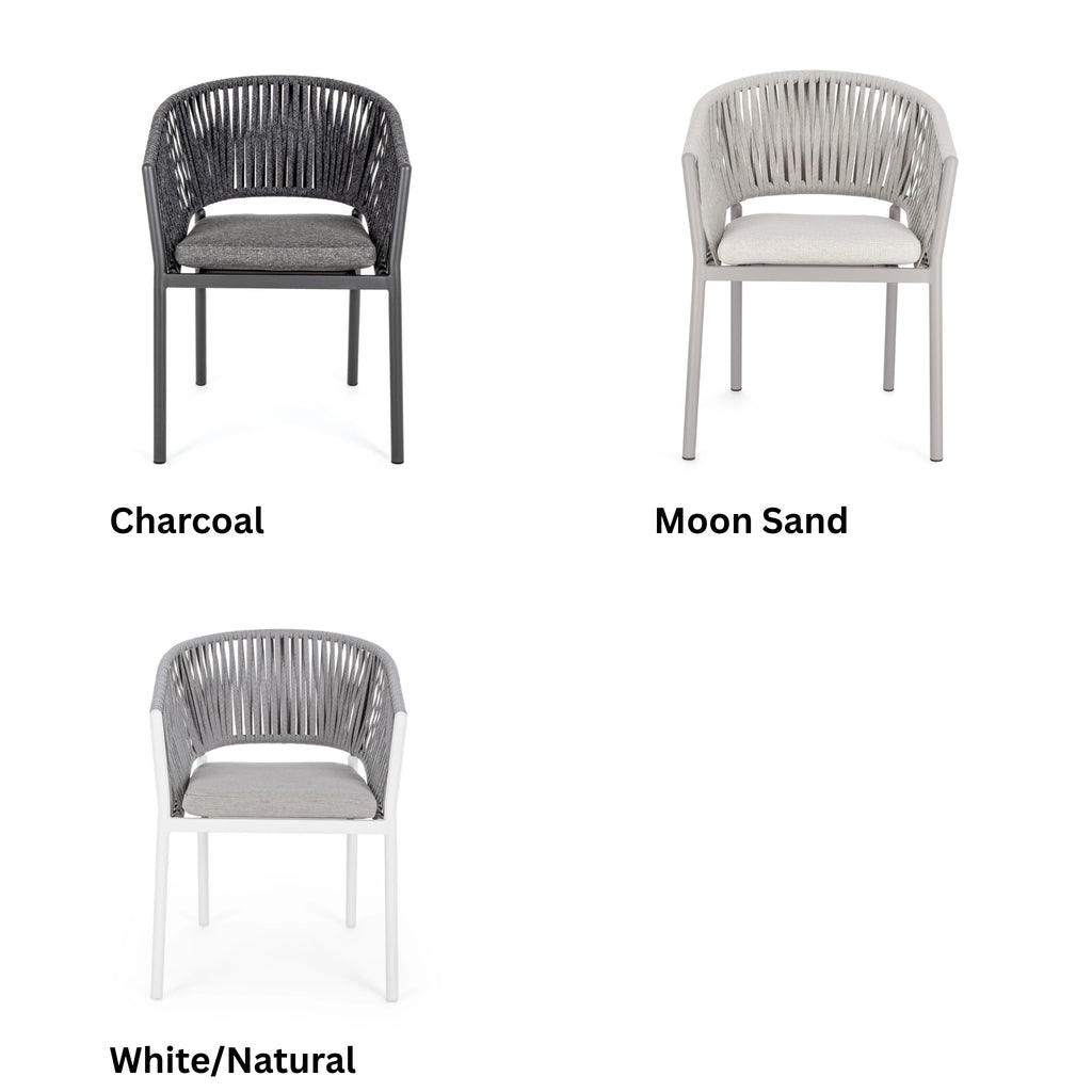 FLORENCIA Outdoor Dining Chair Collage - Bizzotto | Milola
