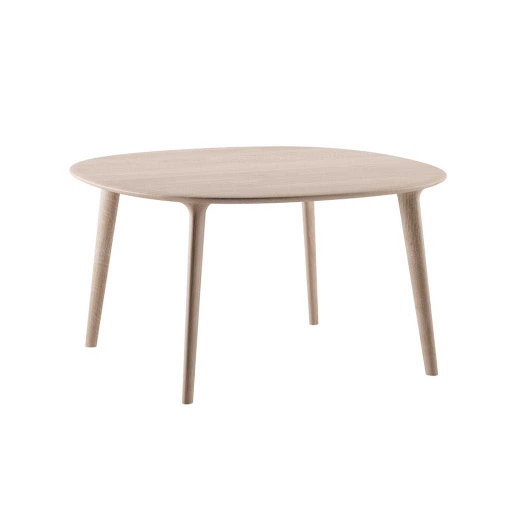 LUC Round Dining Table in Oak Natural Soap - Artisan | Milola