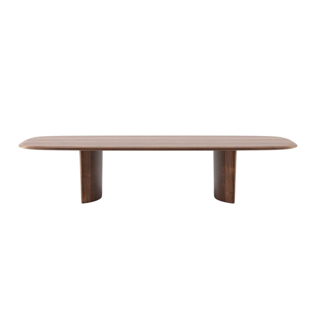 MONUMENT SYMMETRIC Dining Table in Walnut Natural Oil - Artisan | Milola