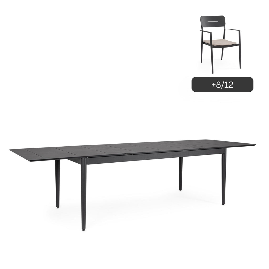 NEBULA Extendable Outdoor Table Set (200-300cm)