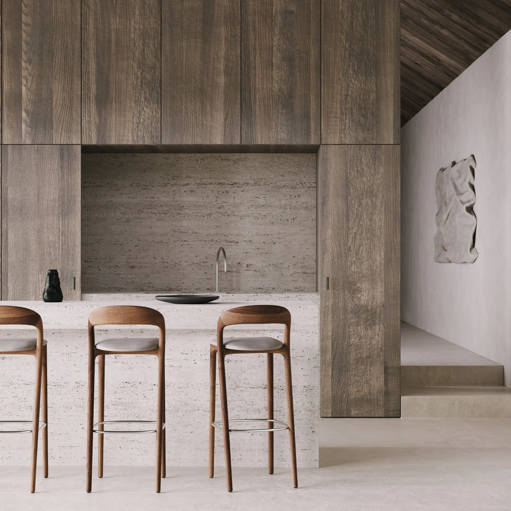 NEVA Light Bar Chair H.79 in Walnut Natural Oil - Artisan | Milola