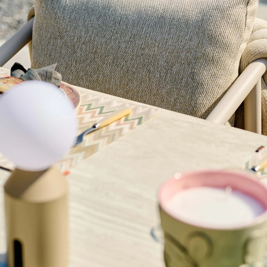 PALERMO Low Bar Table in Camel Sand - SUNS | Milola