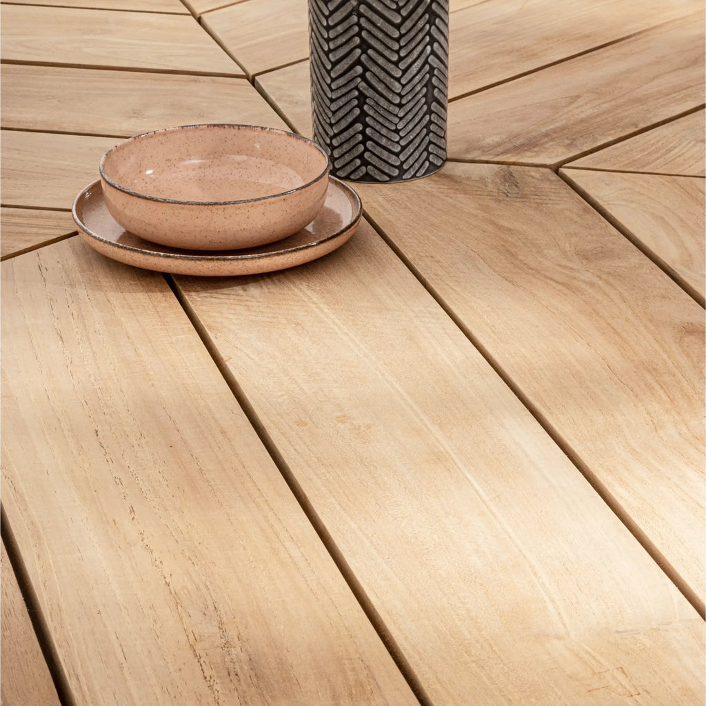PALMDALE Outdoor Table in Carbon - Bizzotto | Milola