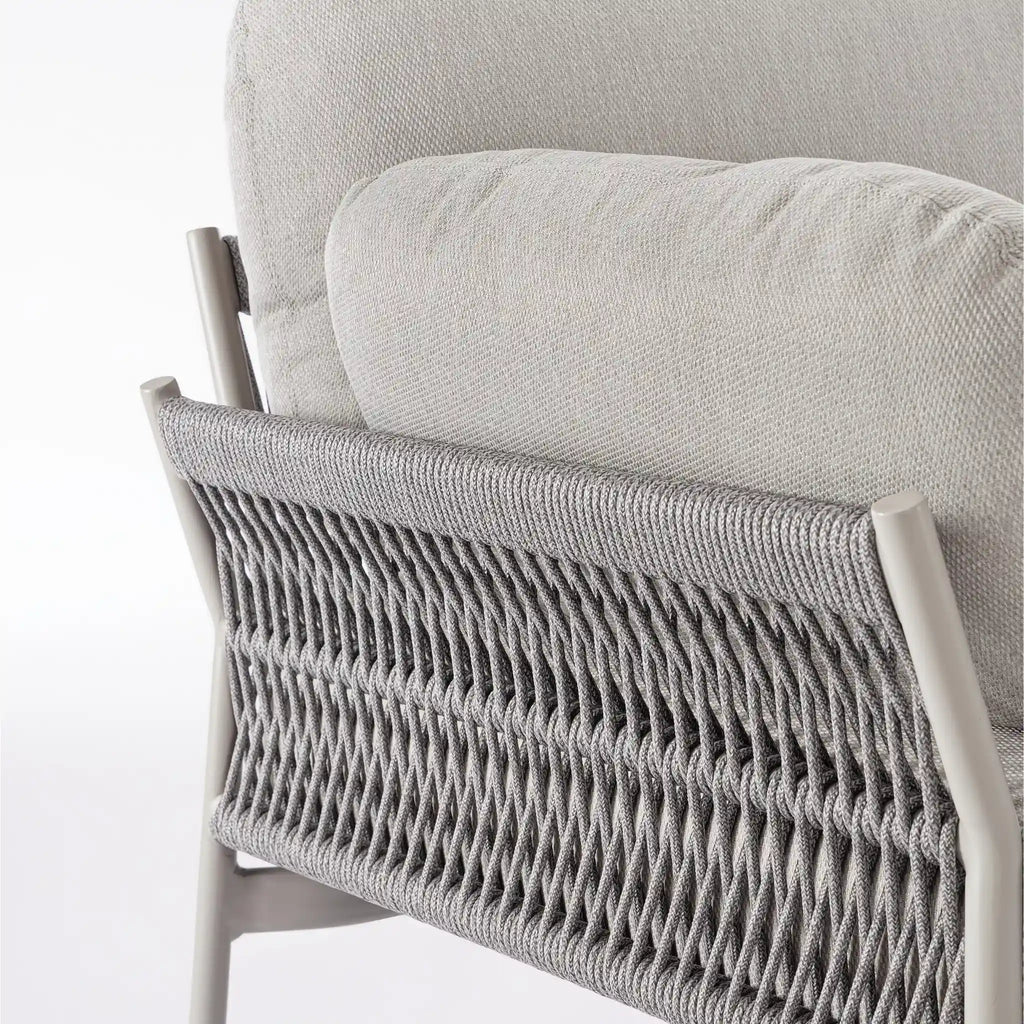 PARDIS Outdoor Sofa in Agata Grey/Beige - Bizzotto | Milola