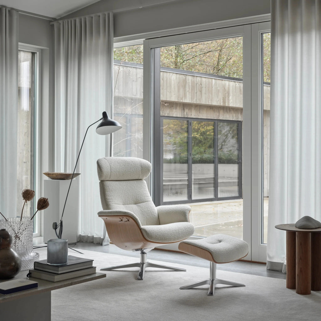 Time-Out Recliner Armchair with Footstool