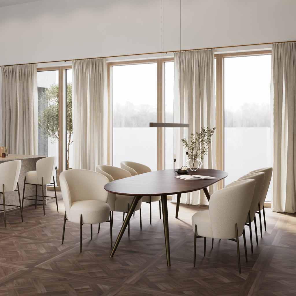 ECLIPSE Extendable Oval Dining Table